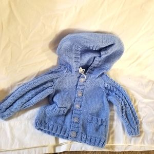 Handmade Knitted Baby Sweater